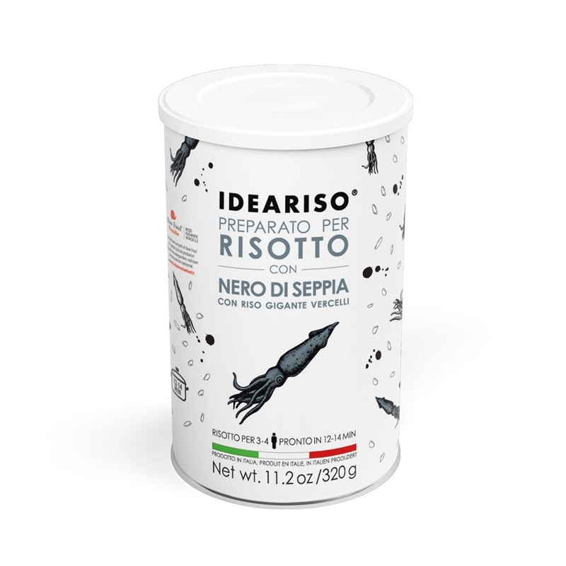 Italské sepiové rizoto, 320 g (Risotto al nero di Seppia)