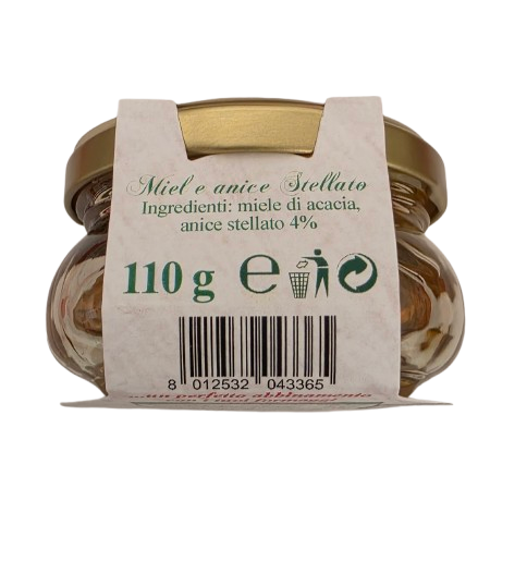 Akatový med s badyánem, 110 g