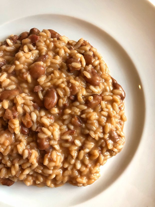 Italské rizoto s klobásou a fazolemi, 320 g (Risotto Panissa Vercellese)