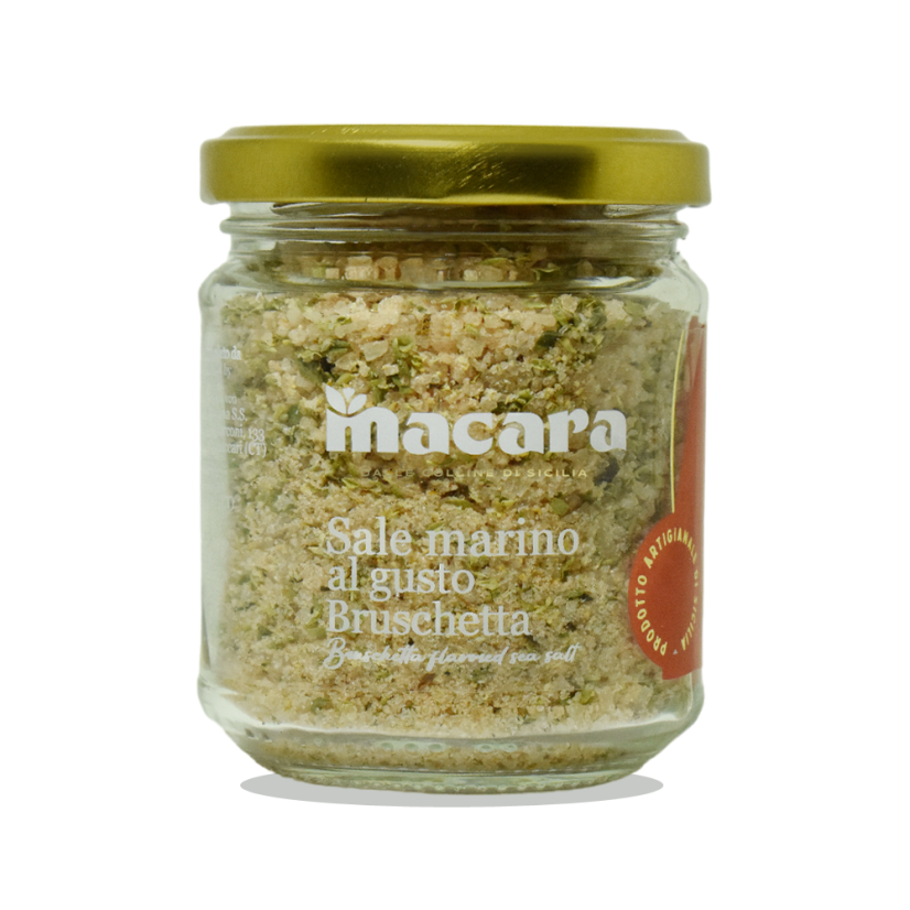 Mořská Sicilská sůl s příchutí bruschetta, 300 g