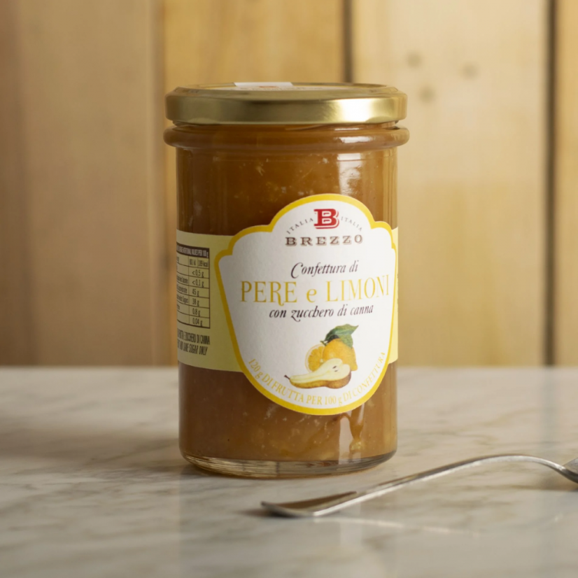 Hruškový džem extra s citronem, 350 g (120g ovoce na 100g džemu)