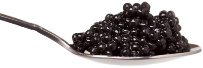 Lanýžové perličky z černého drahocenného lanýže - 50g