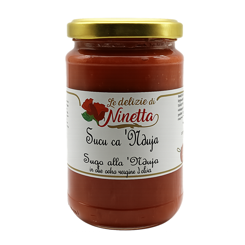 Rajčatová omáčka s pikantním kalábrijským salámem (Nduja), 290 g