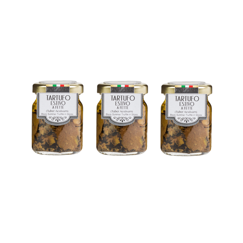 3x Plátky z černého letního lanýže, 50 g / 30 g  (Carpaccio)
