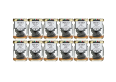 12x Lanýž černý letní celý, 25 g
