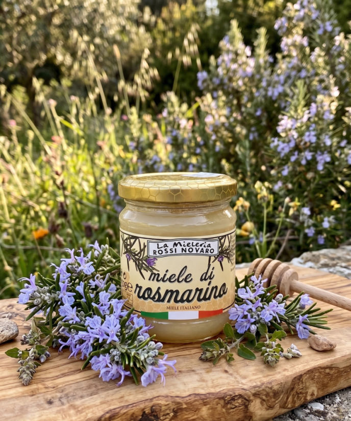 Italský med z rozmarýnových květů, 250 g (Miele di Rosmarino)