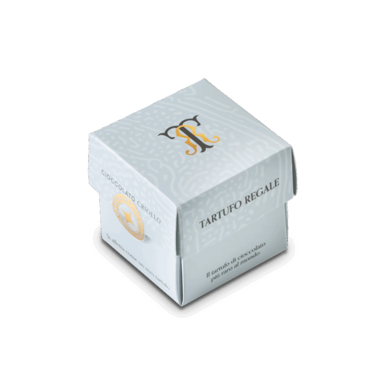 Čokoládový lanýž s hořkou čokoládou, 20 g (Tartufo Regale Black)