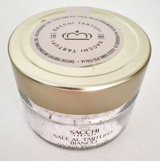 Jemná mořská sůl s drahocenným bílým lanýžem, 120 g  (Lanýžová sůl)