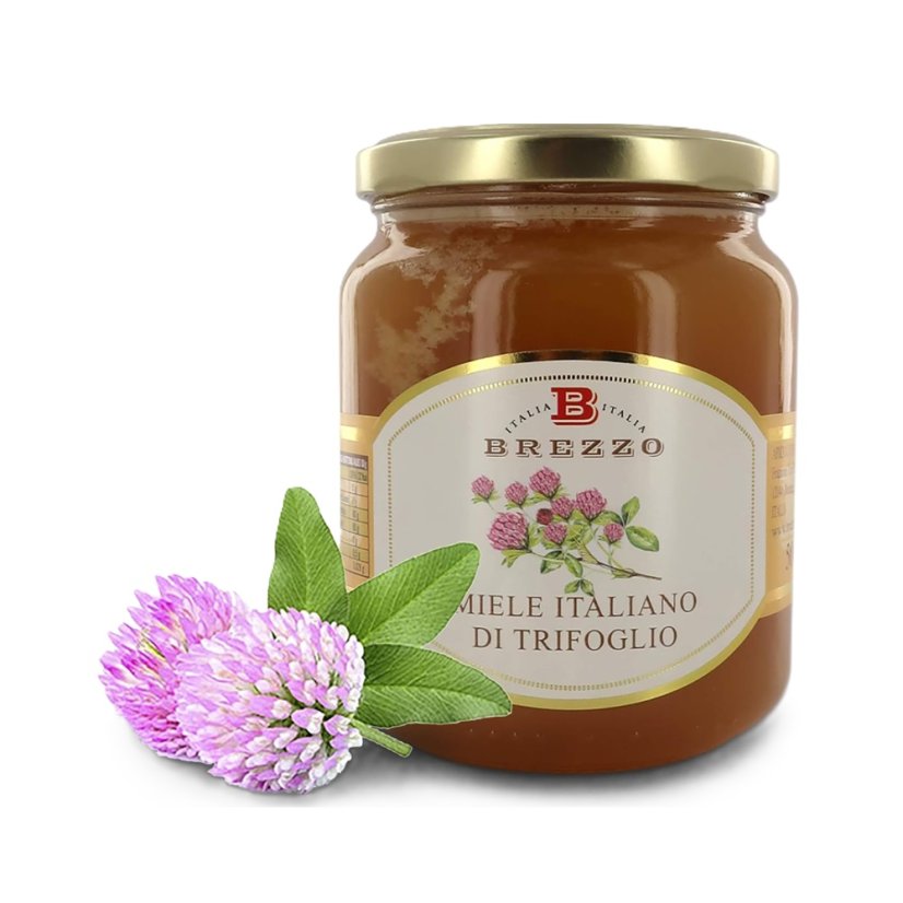 Italský med z jetelových květů, 500 g (Miele di Trifoglio)
