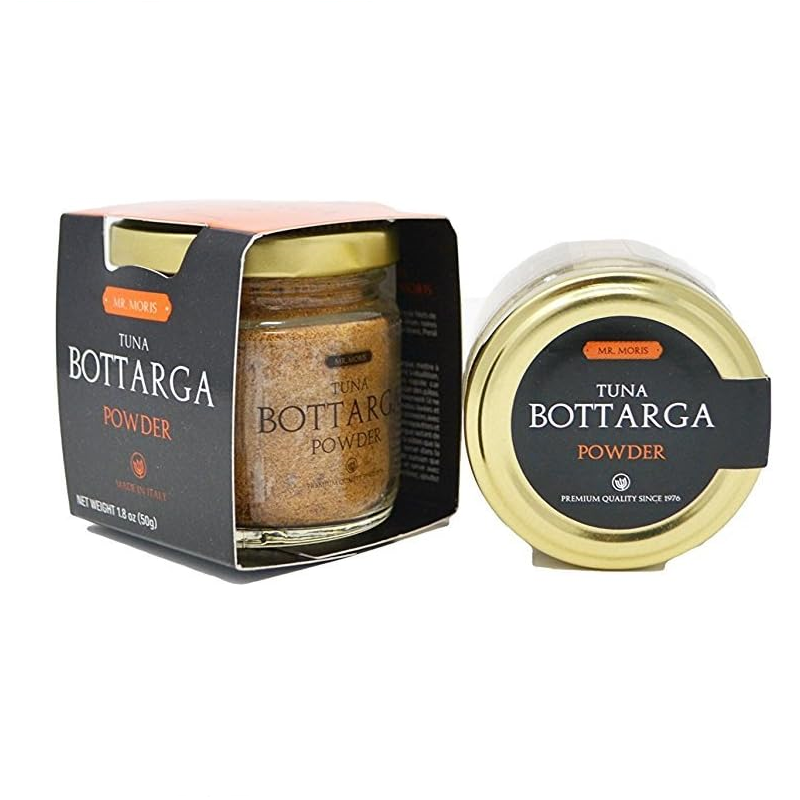 Mleté jikry z tuňáka, 50 g (Bottarga di tonno) - v dárkové krabičce