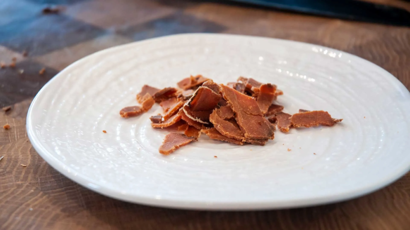 Sušené jikry vcelku z červeného tuňáka, 85 g (Bottarga di tonno) - v dárkovém balení