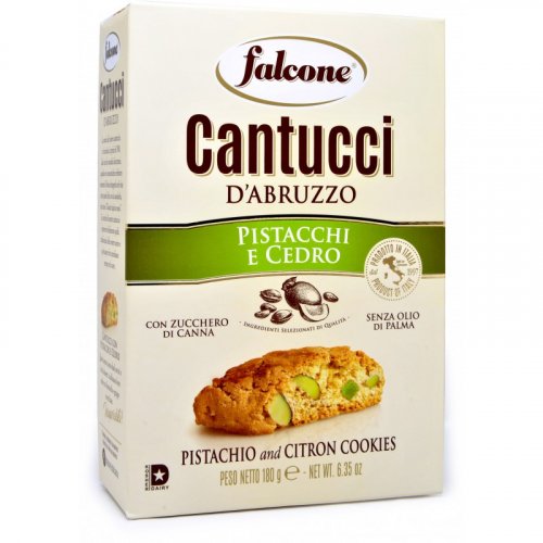 Cantucci-Kekse mit Pistazien und Zitrone, 180 g