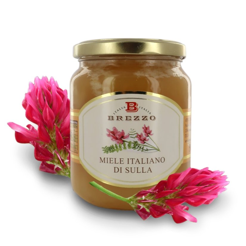 Italský med z kopyšníkových květů, 500 g (Miele di Sulla)