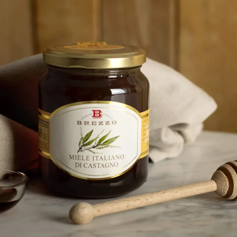 Italský med z kaštanových květů, 500 g (Miele di Castagno)