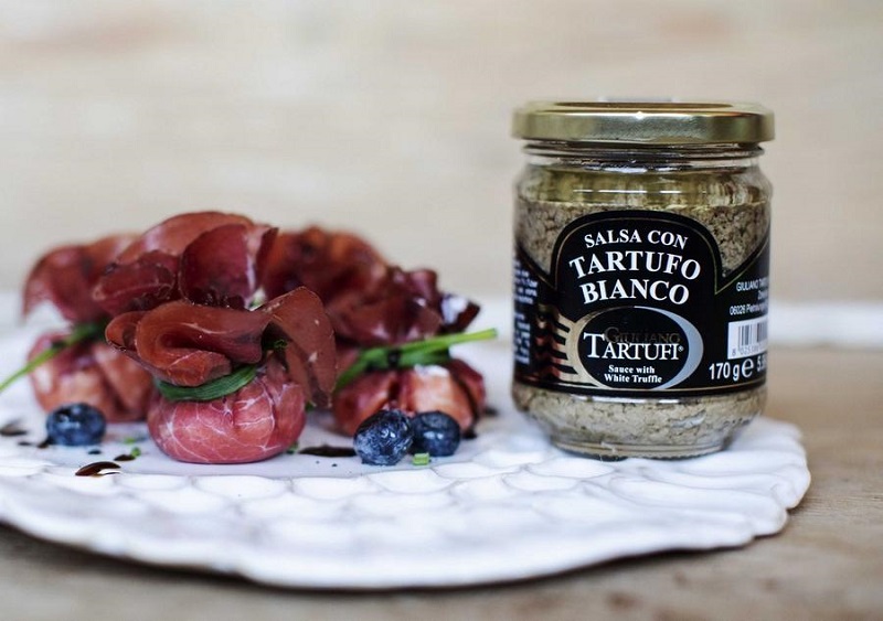 5x Lanýžová pasta z bílého drahocenného lanýže, 470 g  (Salsa Tartufata Bianca)
