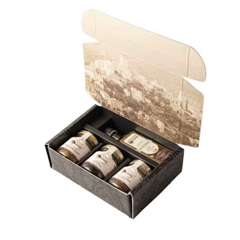 Premiový dárkový box se 4 lanýžovými produkty