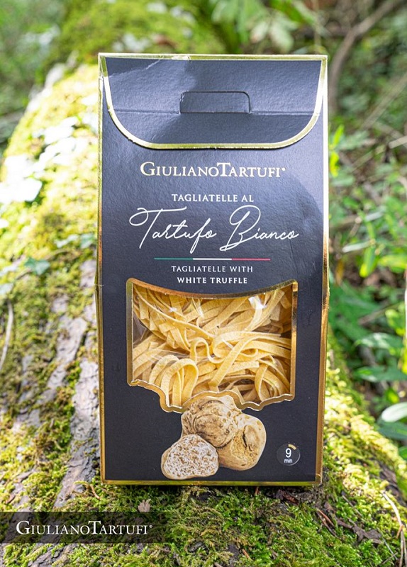 Vaječné Tagliatelle s drahocenným bílým lanýžem, 250 g - v krabičce