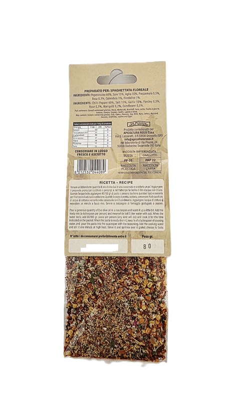 Směs koření na těstoviny Květinová, 80 g