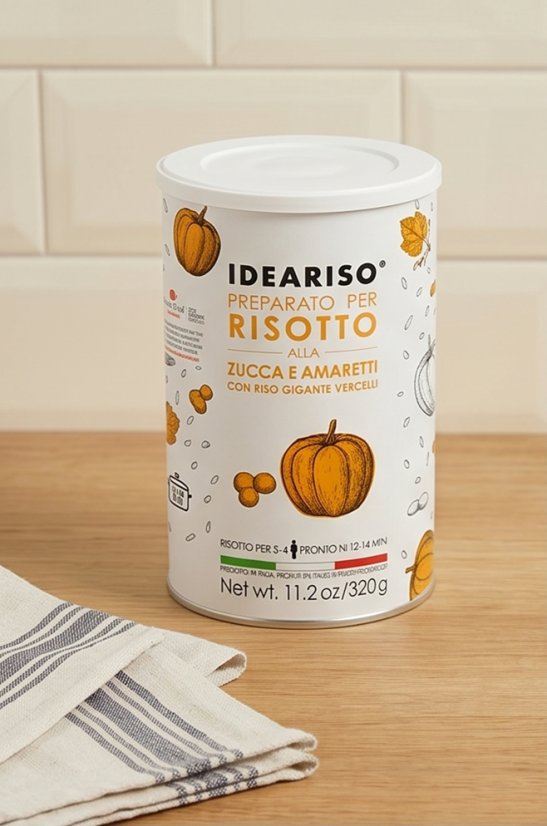 Italské dýňové rizoto s Amaretti, 320 g (Risotto Zucca e Amaretti)