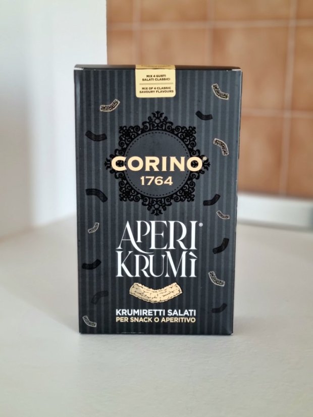 Slané sušenky AperiKrumì 4 chutí, 250 g