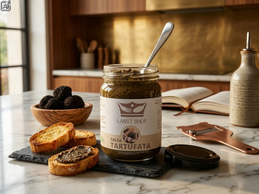 Lanýžová omáčka z černého lanýže 10%, 90 g  (Lanýžová pasta)