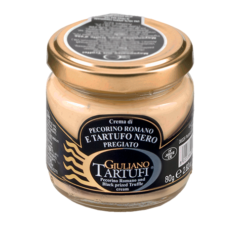 Sýrový krém z Pecorina s černým drahocenným lanýžem, 80 g