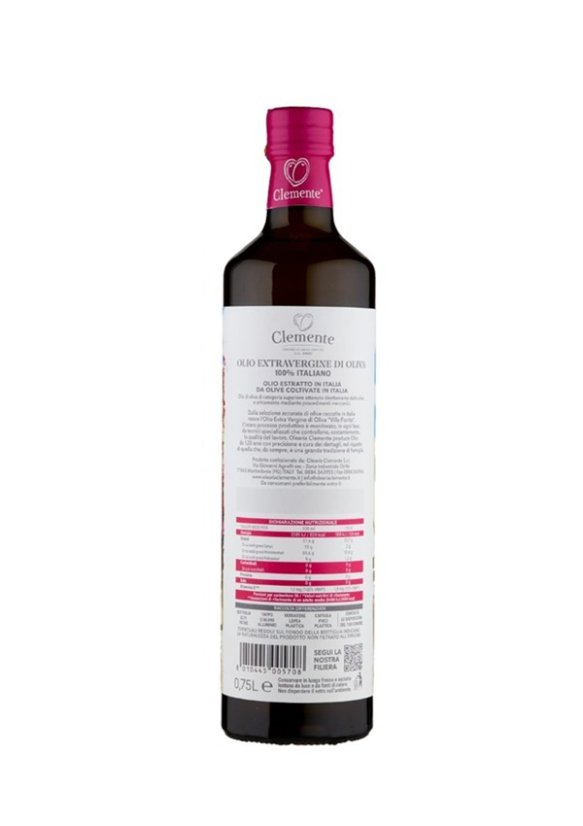 Extra panenský olivový olej Clemente Villa Fiorita, 750 ml