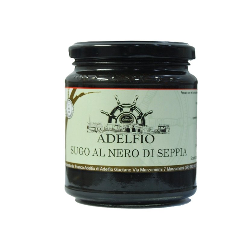 Černá sépiová omáčka, 300 g (Sugo al nero di seppia)