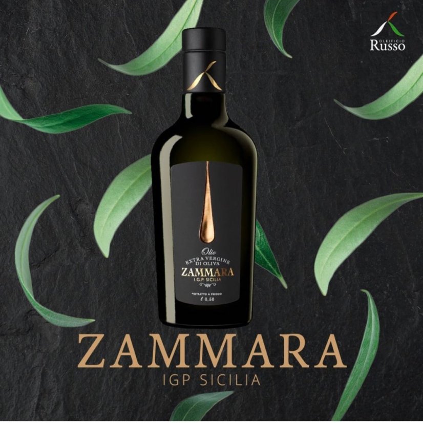 Extra panenský olivový olej ze sopečných oliv Zammara IGP Sicilia, 500 ml