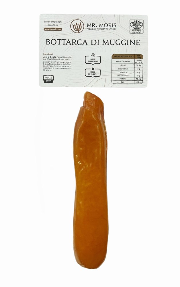 Sušené jikry vcelku z Cípala hlavatého, 50 g (Bottarga di Muggine)