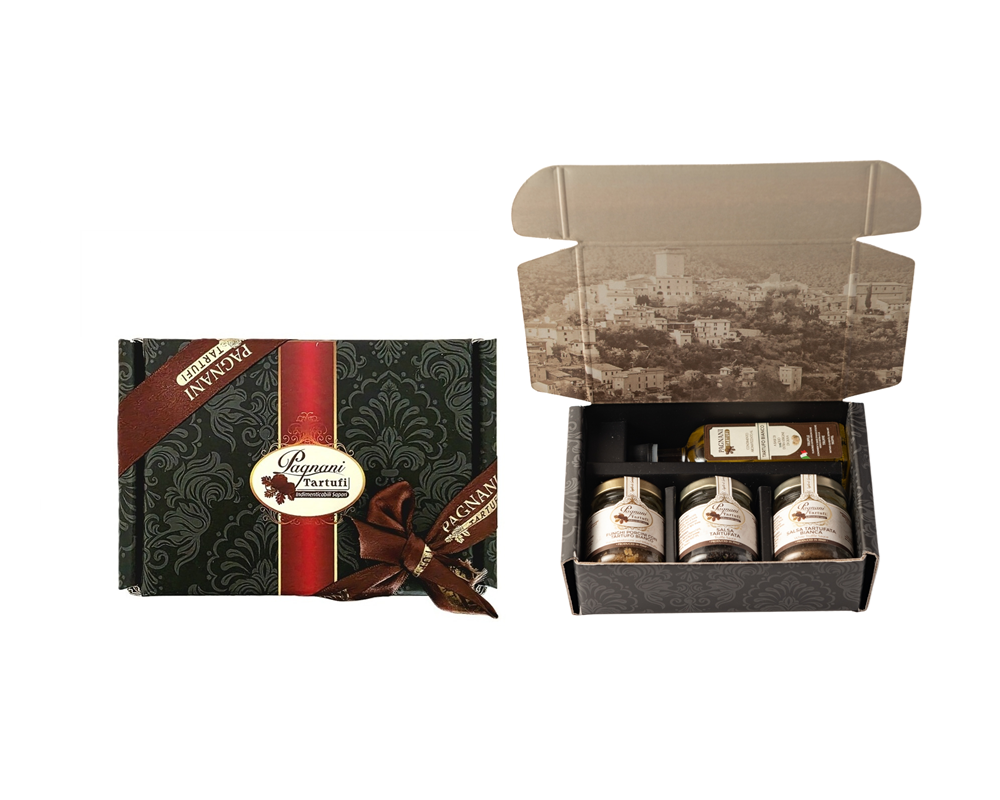 Premiový dárkový box se 4 lanýžovými produkty