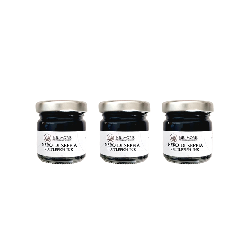 3x Sépiový inkoust, 25 g (Nero di Seppia)