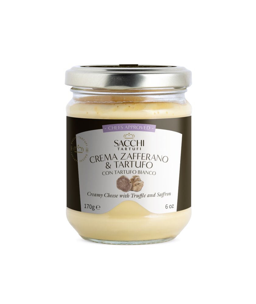 Šafránový krém s drahocenným bílým lanýžem, 170 g