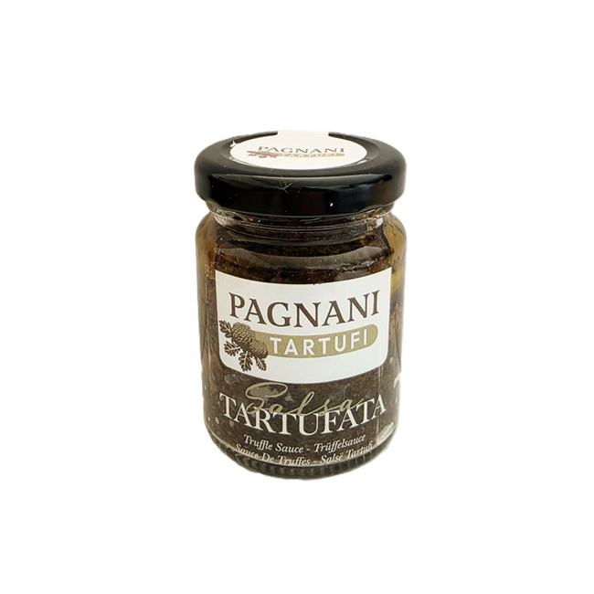 Lanýžová omáčka 10 % s lanýžovými plátky, 90 g  (Lanýžová pasta)