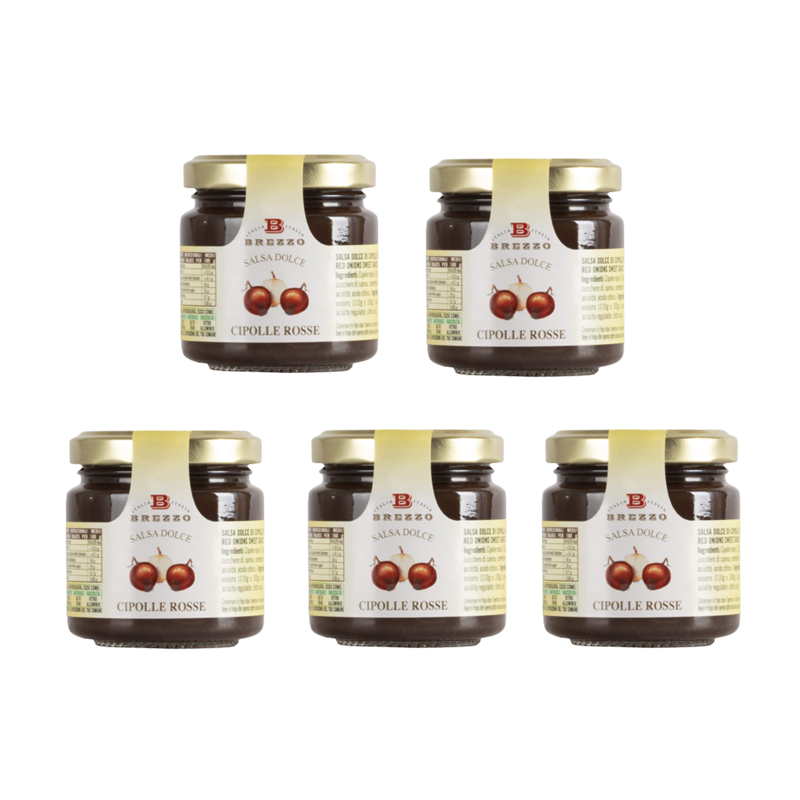 5x Čatní z červené cibule, 110 g