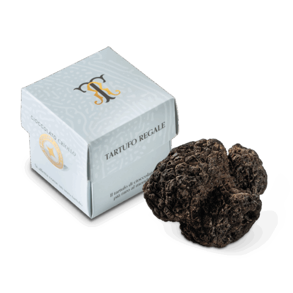 Čokoládový lanýž s hořkou čokoládou, 20 g (Tartufo Regale Black)