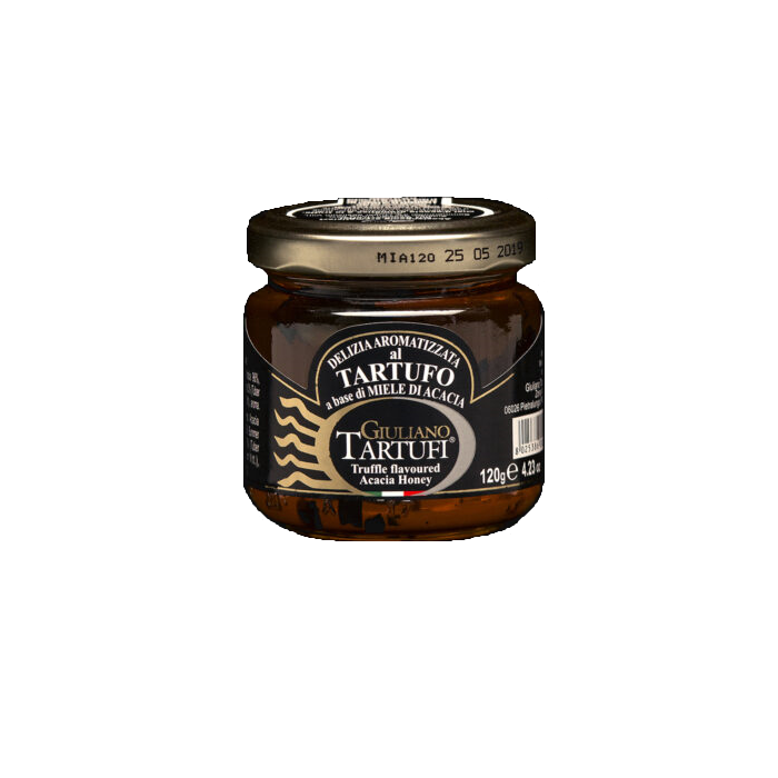 Levně Akátový med s kousky černého lanýže - 120g (Lanýžový med)