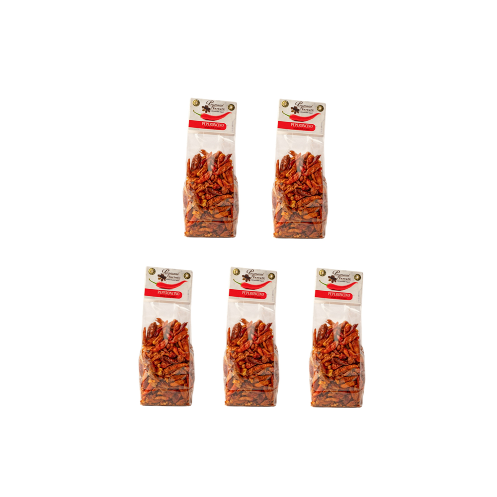 5x Celé sušené italské papričky, 100 g