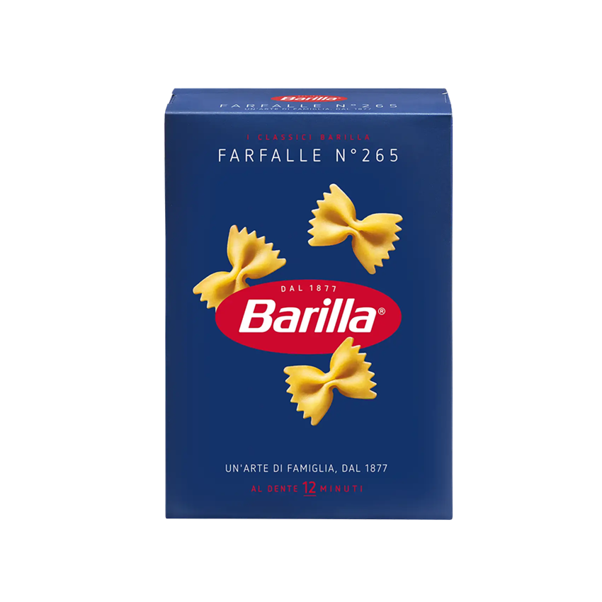 Těstoviny Farfalle n. 265 Barilla, 500 g